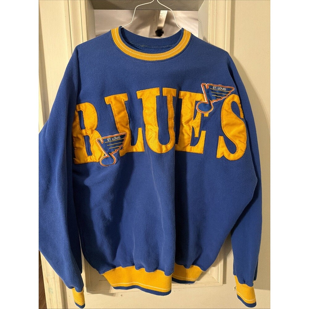 VTG 90's Legends Official St Louis Blues Sweatshirt XXL NHL Pullover Sweater